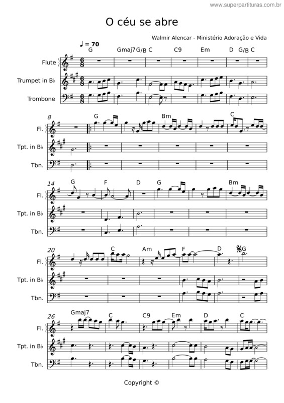 Partitura da música [Trio]O_Ceu_Se_Abre